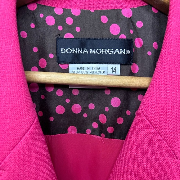 Donna Morgan Sleeveless Belted Wrap Tuxedo Dress NWT - Picture 9 of 9